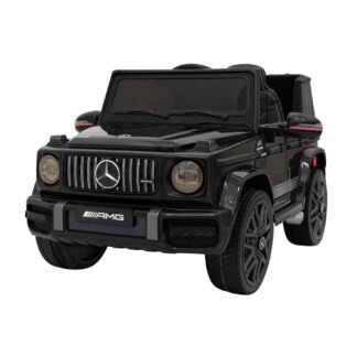 Mercedes AMG G63 para niños, Negro, 12v, ruedas goma, asiento cuero, RC  INDA582-RA-BBH-0002